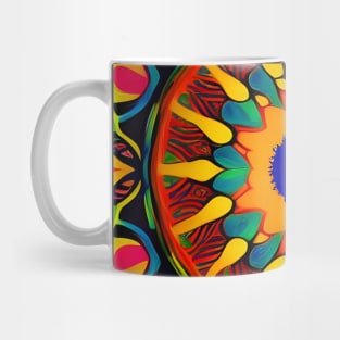 Flower Mandala Pattern Mug